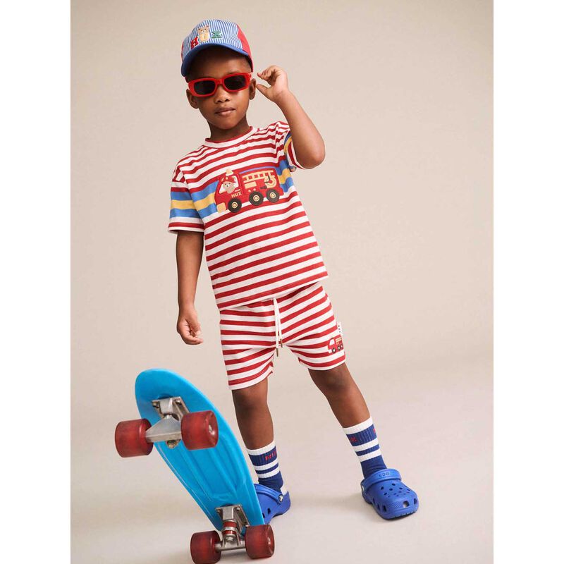 Huxbaby Fireman Stripe Short 3-4Y image number 1